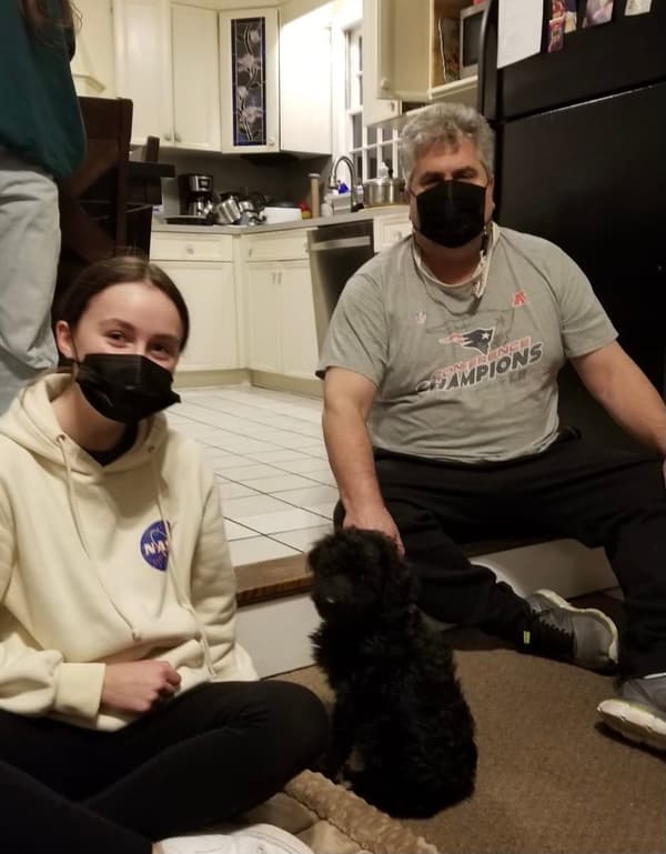 Customer photo of Bernedoodle puppy from Lisa L.