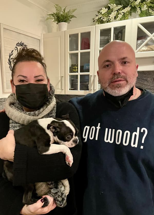 Customer photo of Boston Terrier puppy from Christopher M. 