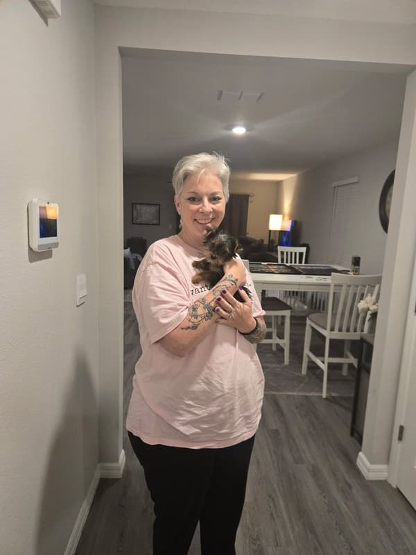 Customer photo of Yorkshire Terrier - Yorkie puppy from Rebecca L.