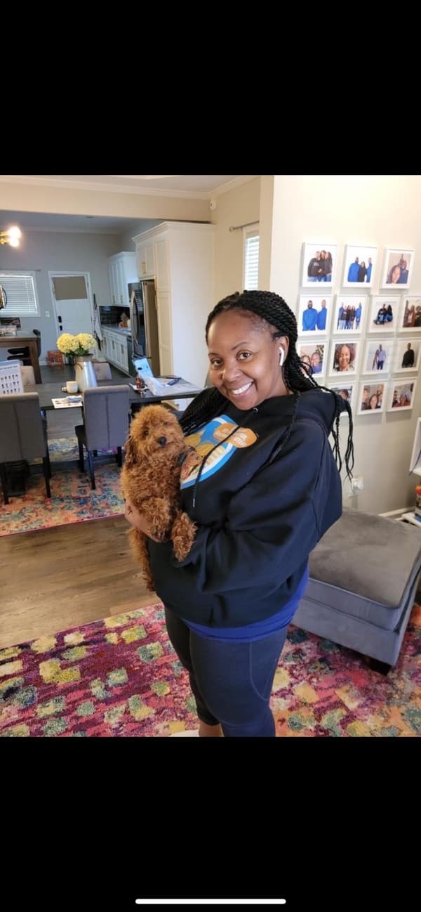 Customer photo of Poodle, Toy puppy from Terri-Nichelle B.