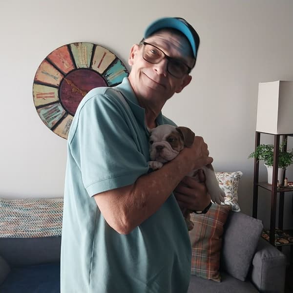 Customer photo of Bulldog puppy from Rodney P.