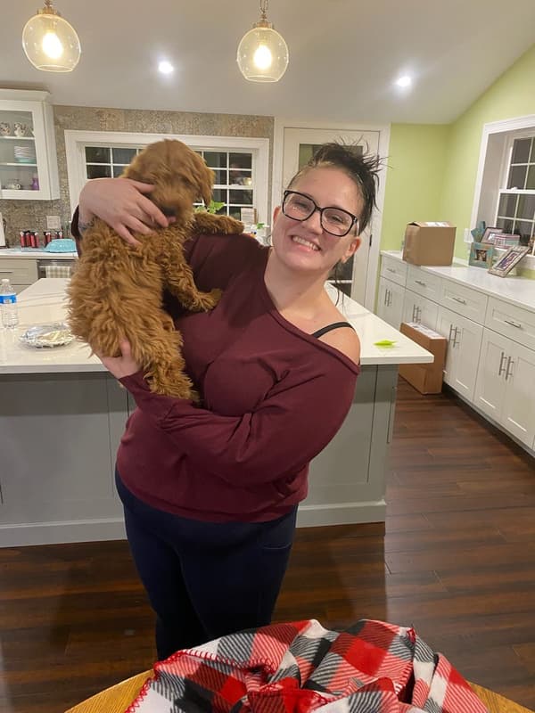 Customer photo of Goldendoodle, Mini puppy from Lexi F.