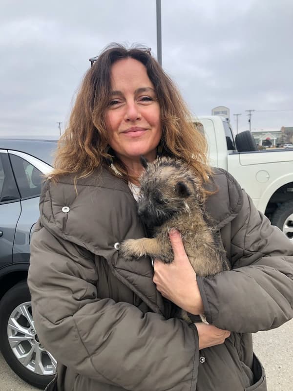 Customer photo of Cairn Terrier puppy from Mary C.