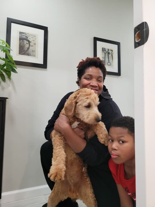 Customer photo of Goldendoodle, Mini puppy from Najran C.