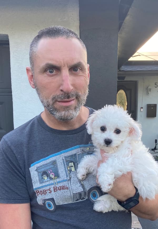 Customer photo of Bichon Frise puppy from Nick A.