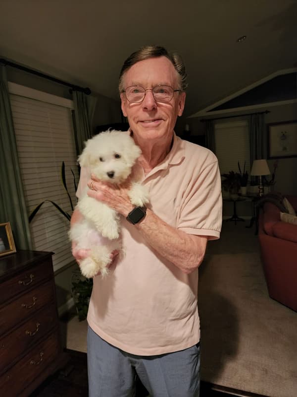 Customer photo of Bichon Frise puppy from Peter B.