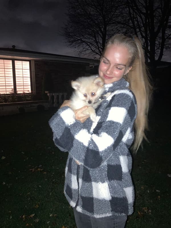 Customer photo of Pomeranian puppy from Stefania H.