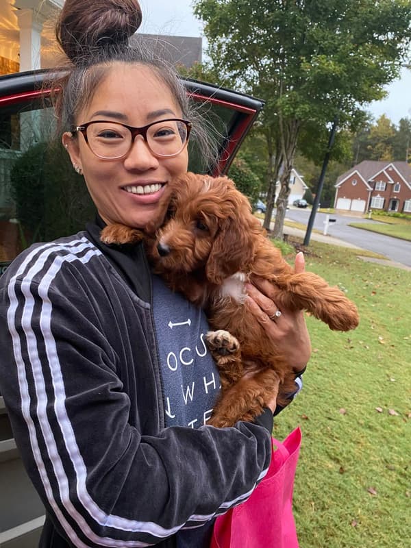 Customer photo of Goldendoodle, Mini puppy from Jasmine Z.