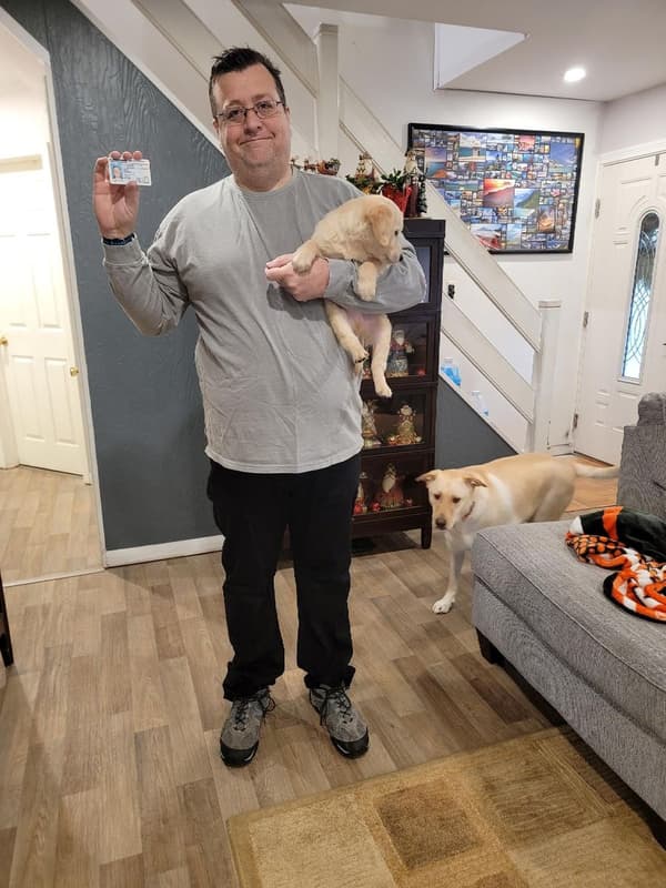 Customer photo of Golden Retriever puppy from Paul F.