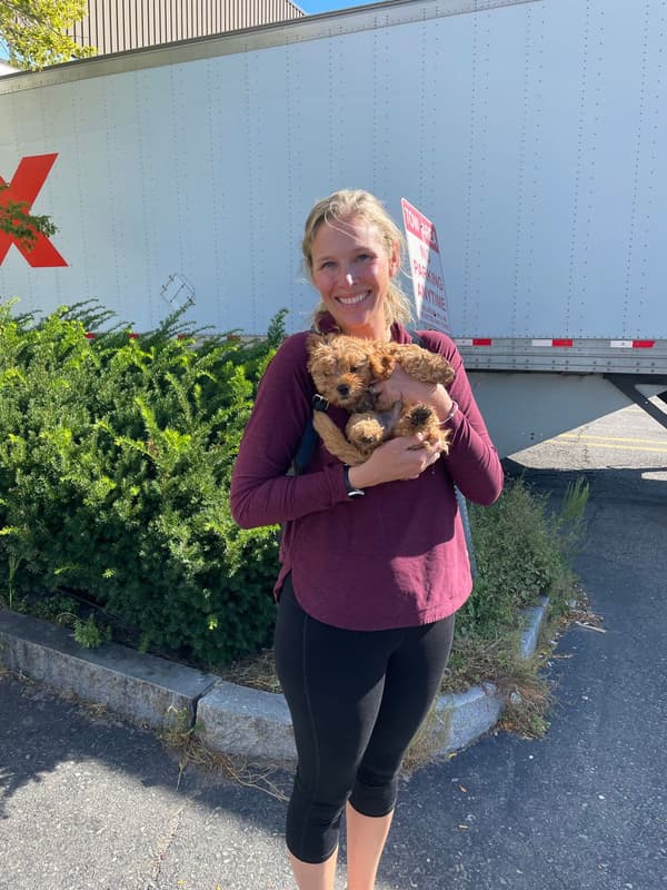 Customer photo of Cavapoo puppy from Lexi P.