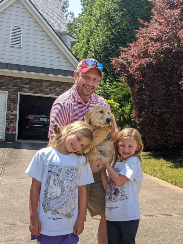 Customer photo of Golden Retriever puppy from Chris B.