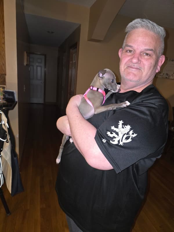 Customer photo of Italian Greyhound puppy from Dwayne D.