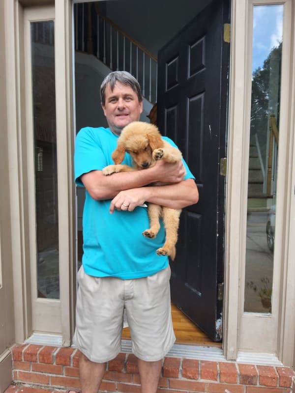 Customer photo of Golden Retriever puppy from Norma T.