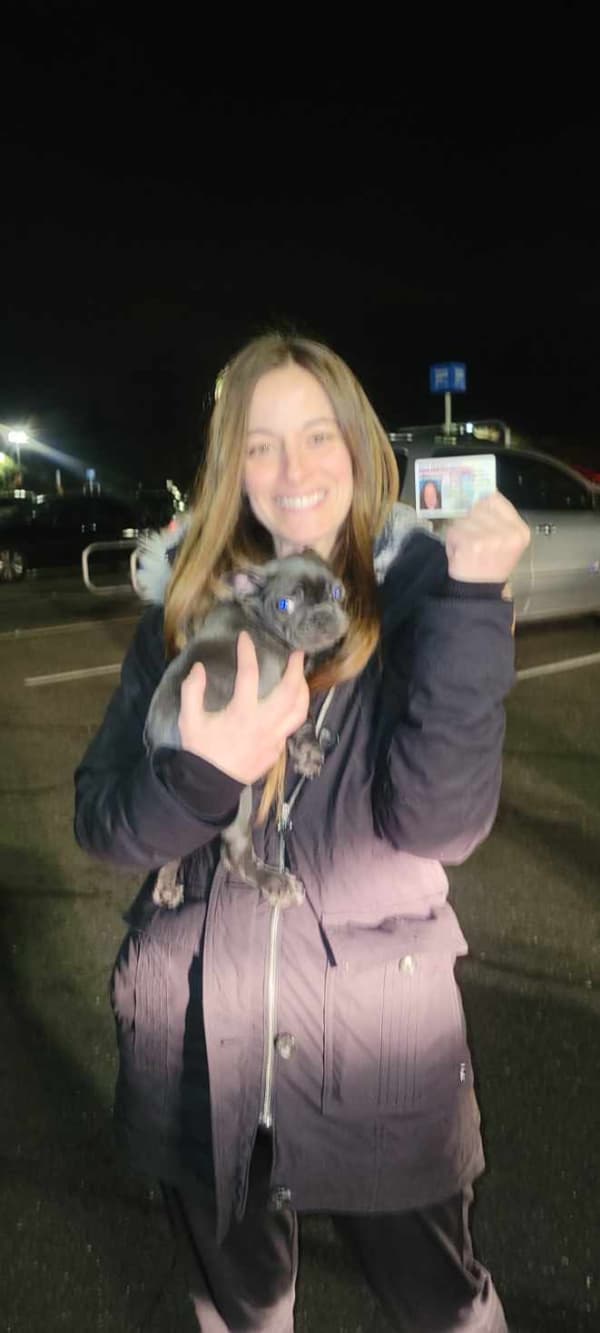 Customer photo of French Bulldog puppy from Jennifer D.