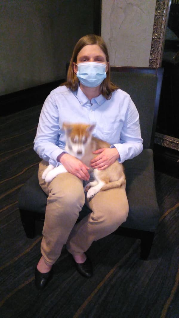 Customer photo of Siberian Husky puppy from Jean, S