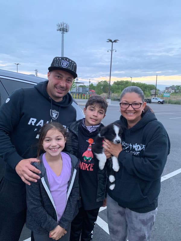 Customer photo of Australian Shepherd puppy from Lilliana T.