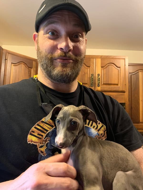 Customer photo of Italian Greyhound puppy from Eric R.
