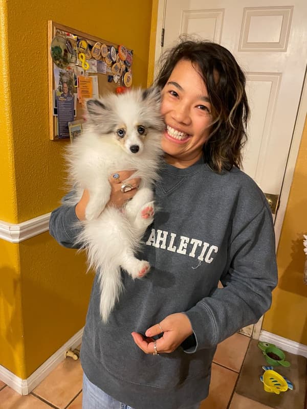Customer photo of Pomeranian puppy from Jamie R.