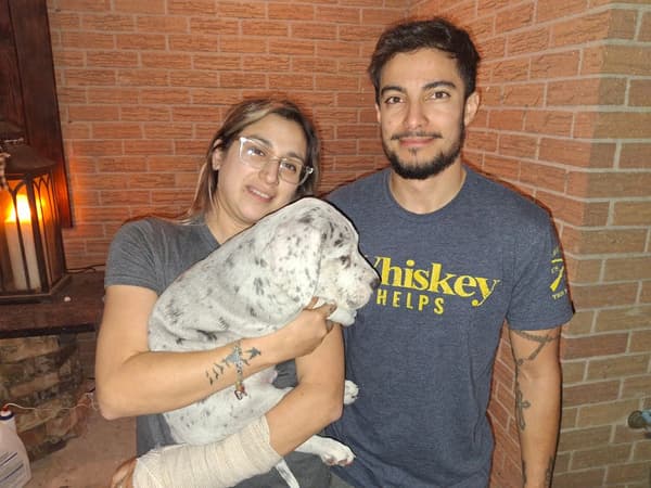 Customer photo of Great Dane puppy from James M.