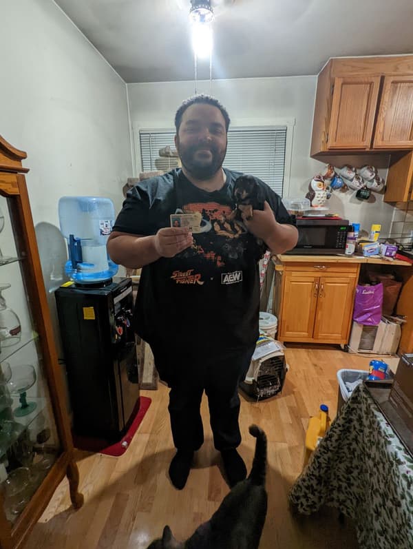 Customer photo of Dachshund, Mini puppy from Dallas P.