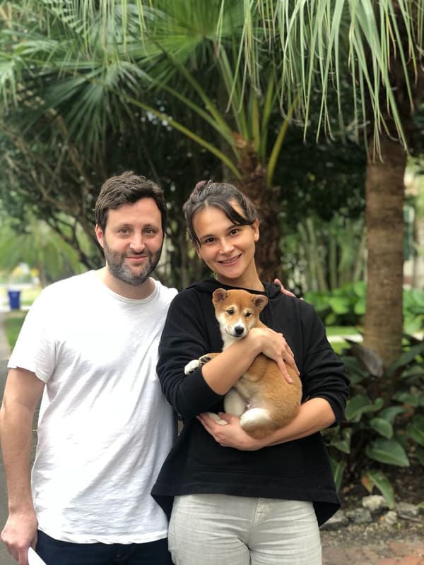 Customer photo of Shiba Inu puppy from Adam G.