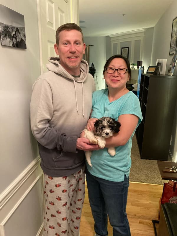 Customer photo of Cavapoo puppy from Michael T.