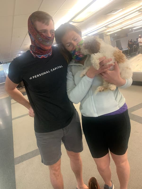 Customer photo of Goldendoodle, Mini puppy from Thomas E.