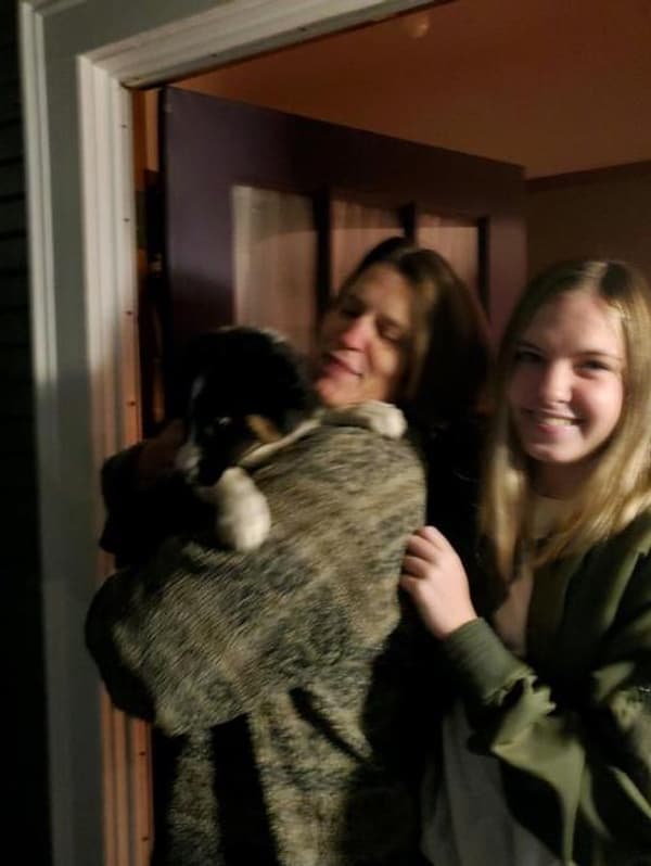 Customer photo of Australian Shepherd puppy from Erica B.