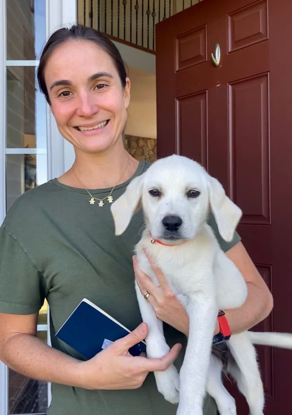 Customer photo of Labrador Retriever puppy from Cristina S.