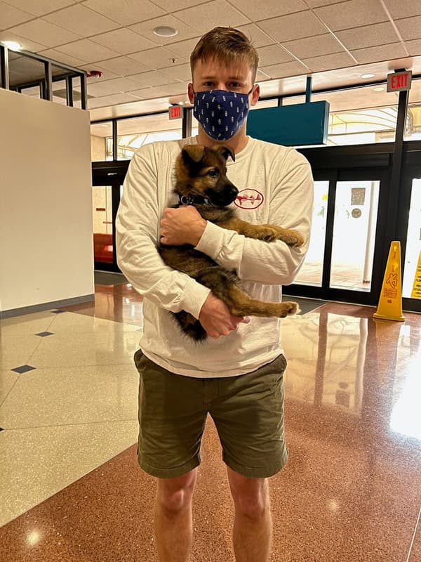 Customer photo of German Shepherd puppy from John H.