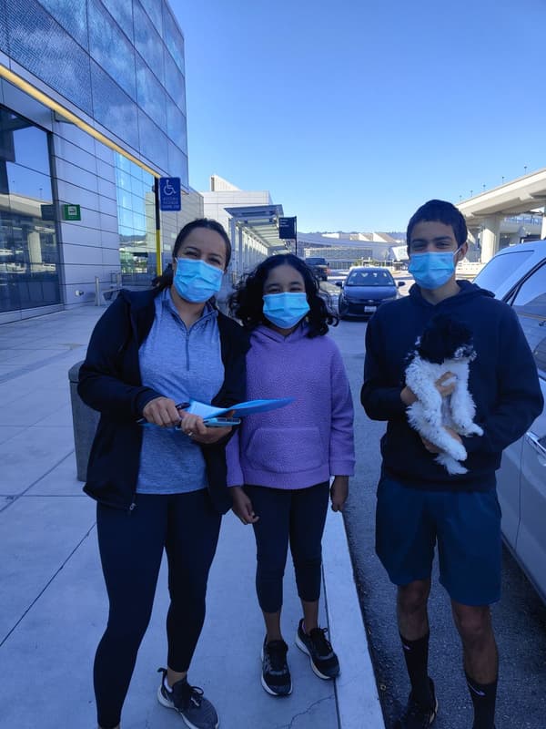 Customer photo of Labradoodle puppy from Arya R.