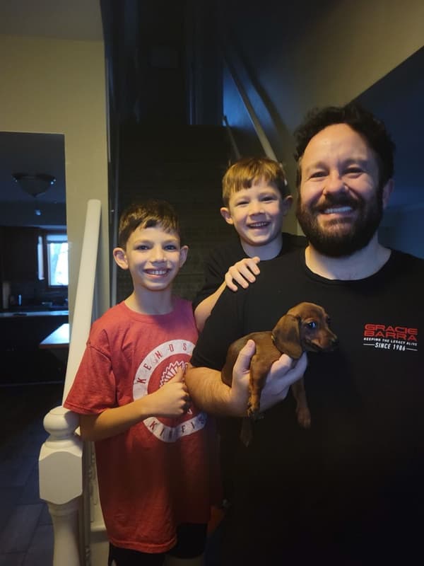 Customer photo of Dachshund, Mini puppy from Nicholas W.