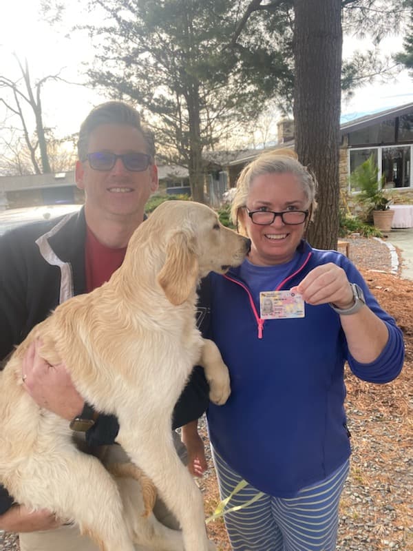 Customer photo of Golden Retriever puppy from Rochelle D.