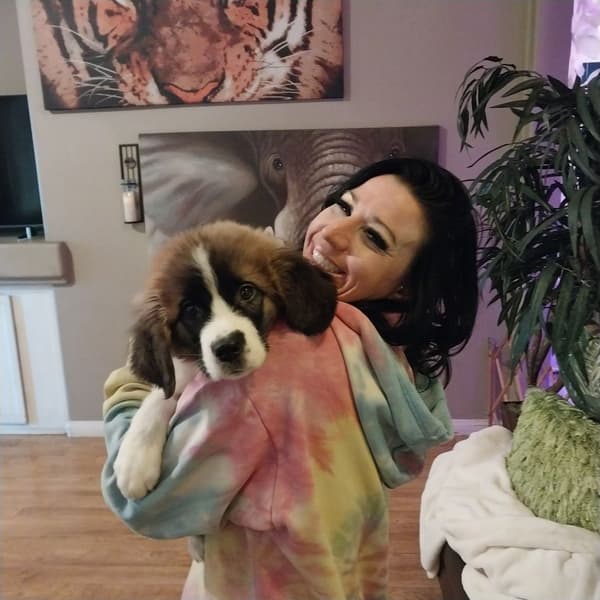 Customer photo of Saint Bernard - St. Bernard puppy from Brittany L.