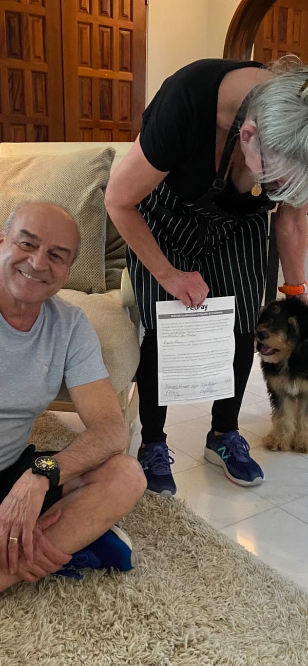 Customer photo of Bernedoodle, Mini puppy from Renald R.