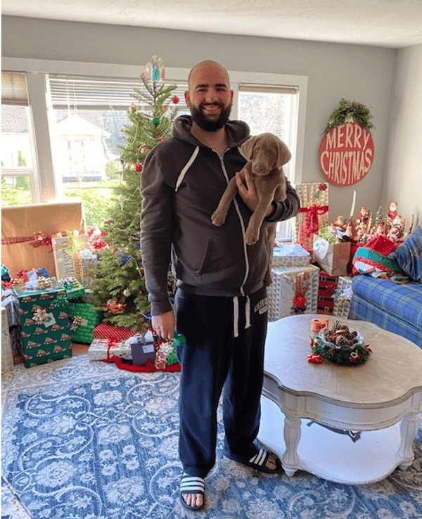 Customer photo of Labrador Retriever puppy from Tobey O.
