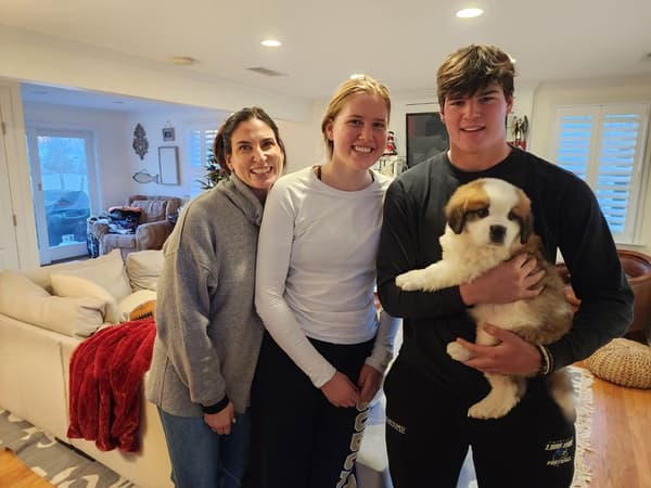 Customer photo of Saint Bernard - St. Bernard puppy from Jill R.