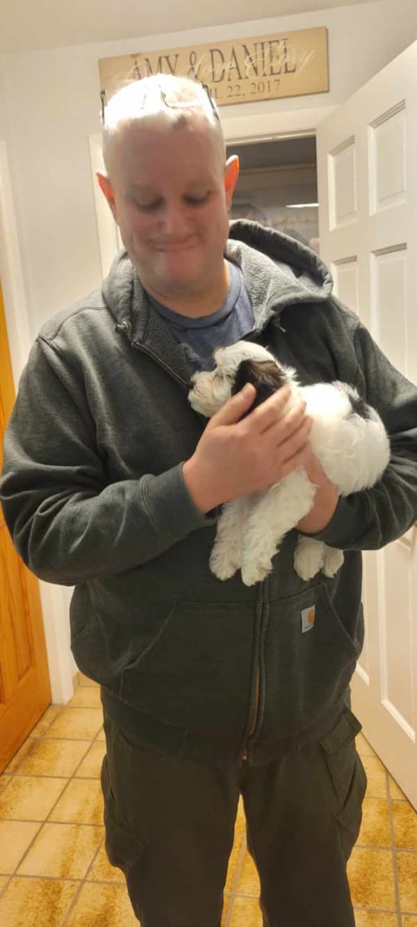 Customer photo of Havapoo puppy from Mike T.