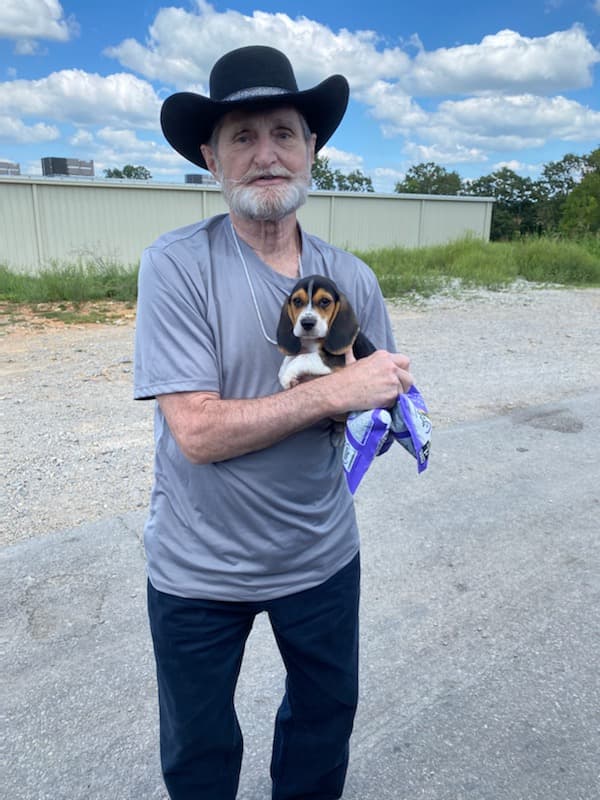 Customer photo of Beagle puppy from Michael D.