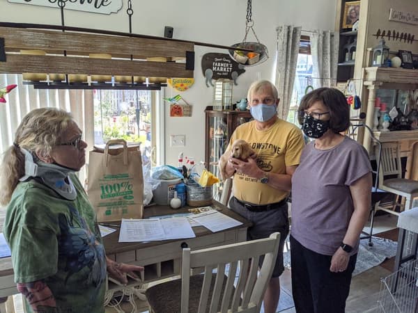 Customer photo of Dachshund, Mini puppy from Wendy P.