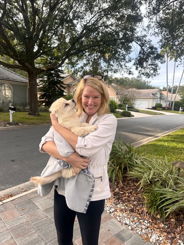 Customer photo of Golden Cocker Retriever puppy from Candice P.