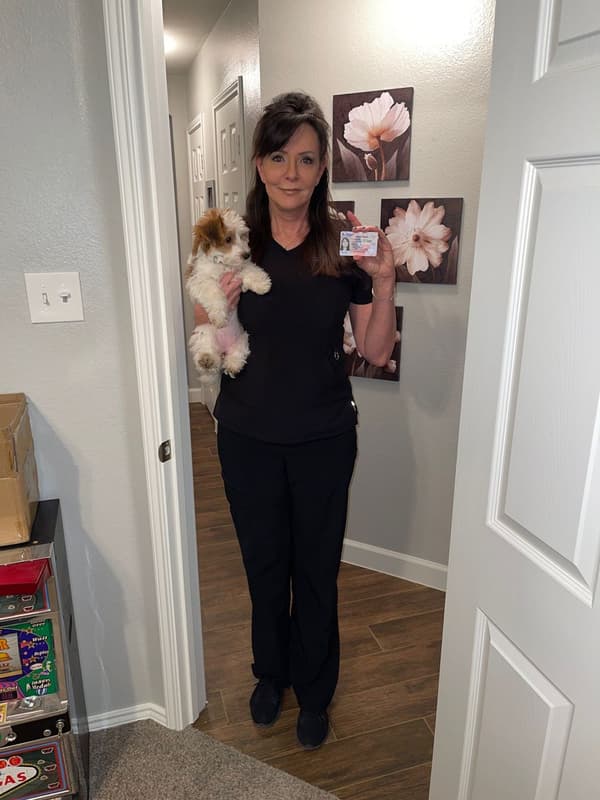 Customer photo of Yorkiepoo - Yorkie Poo puppy from Lorri E. 