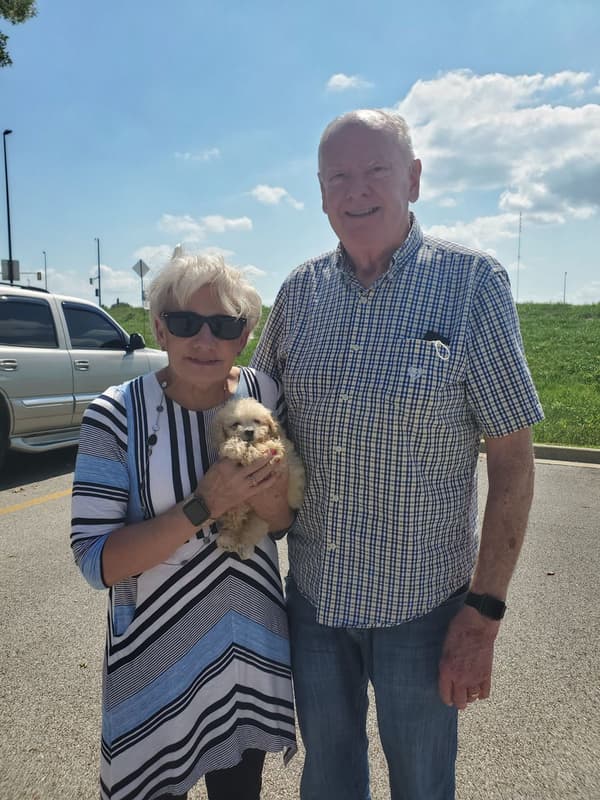 Customer photo of Cavapoo puppy from Sally R.