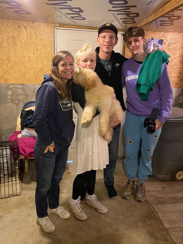 Customer photo of Whoodle puppy from Deb R.