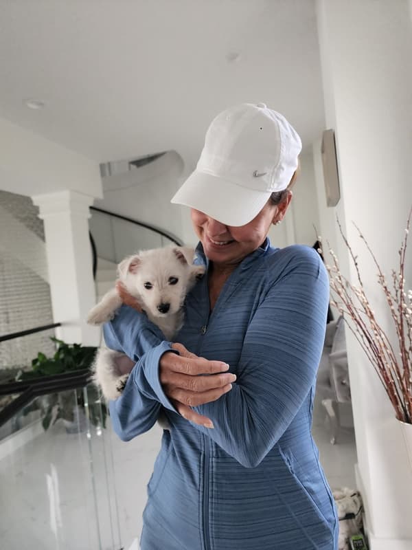 Customer photo of West Highland White Terrier - Westie puppy from Lisa R.