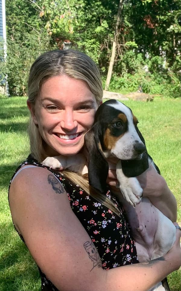 Customer photo of Basset Hound puppy from Emma C.