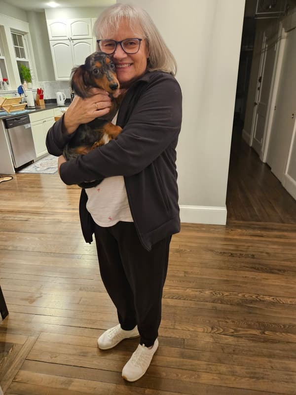 Customer photo of Dachshund, Mini puppy from Carolyn G.