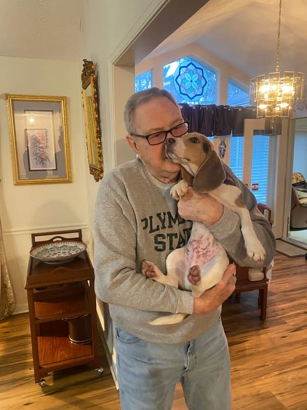 Customer photo of Beagle puppy from Fitzie C.