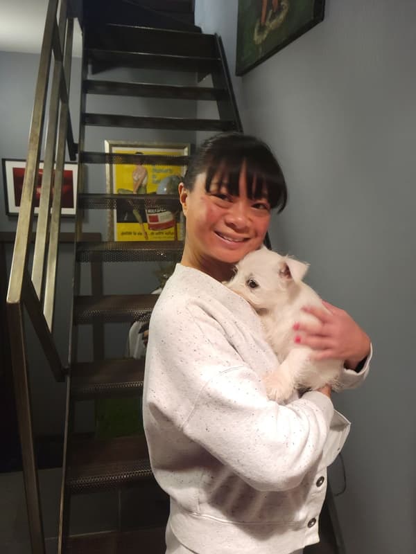 Customer photo of West Highland White Terrier - Westie puppy from Charmaine V.