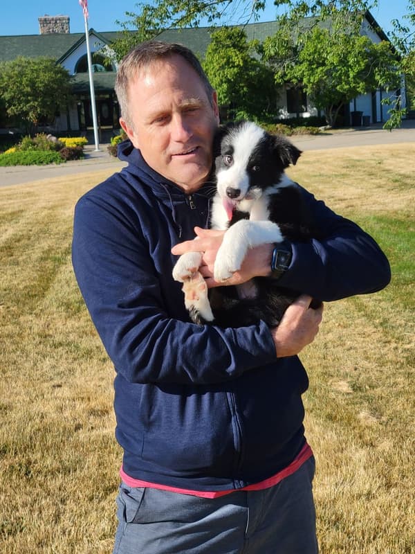 Customer photo of Border Collie puppy from Max G.